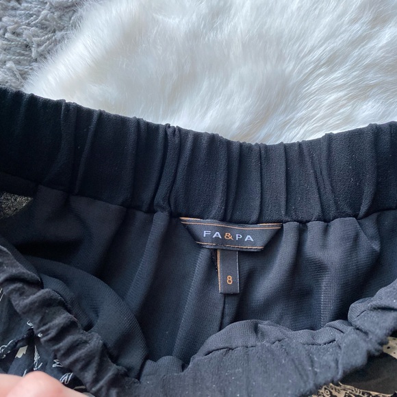 Fa&Pa Silk Ruffle Mini Shorts - Picture 2 of 6